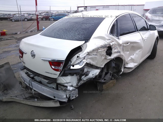 1G4PR5SK1F4113890 - 2015 BUICK VERANO CONVENIENCE WHITE photo 6