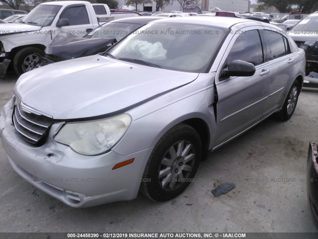 1C3CC4FB2AN176612 - 2010 CHRYSLER SEBRING TOURING SILVER photo 2