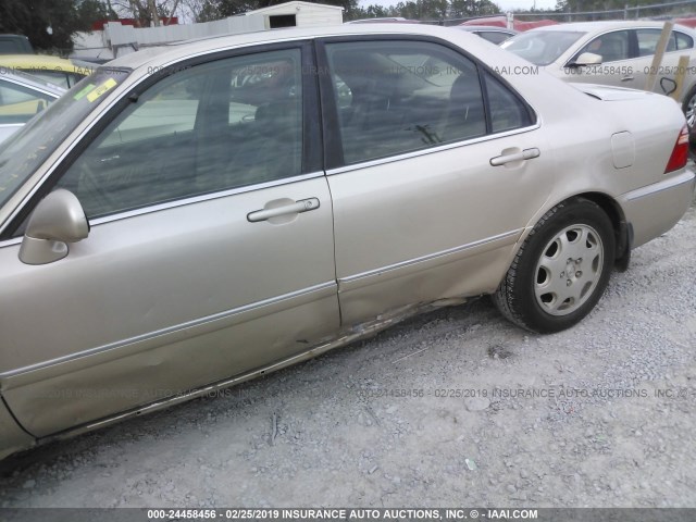 JH4KA9659YC013335 - 2000 ACURA 3.5RL GOLD photo 6