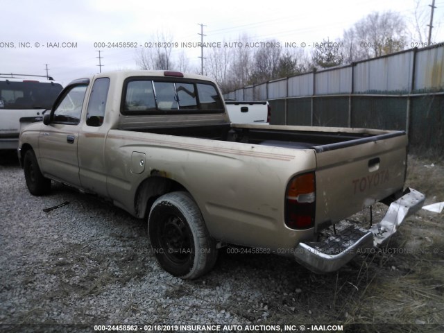 4TAUN53B7SZ067928 - 1995 TOYOTA TACOMA XTRACAB GOLD photo 3