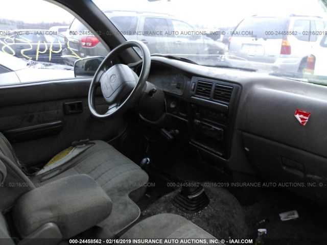 4TAUN53B7SZ067928 - 1995 TOYOTA TACOMA XTRACAB GOLD photo 5