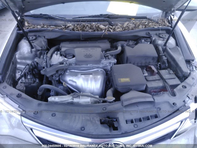 4T4BF1FK8DR310211 - 2013 TOYOTA CAMRY L/SE/LE/XLE GOLD photo 10