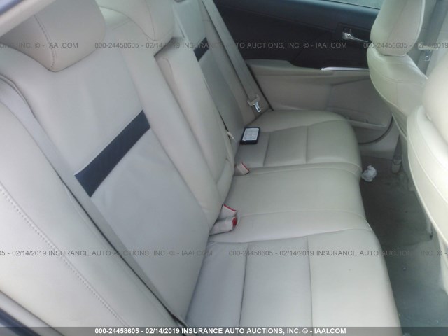 4T4BF1FK8DR310211 - 2013 TOYOTA CAMRY L/SE/LE/XLE GOLD photo 8