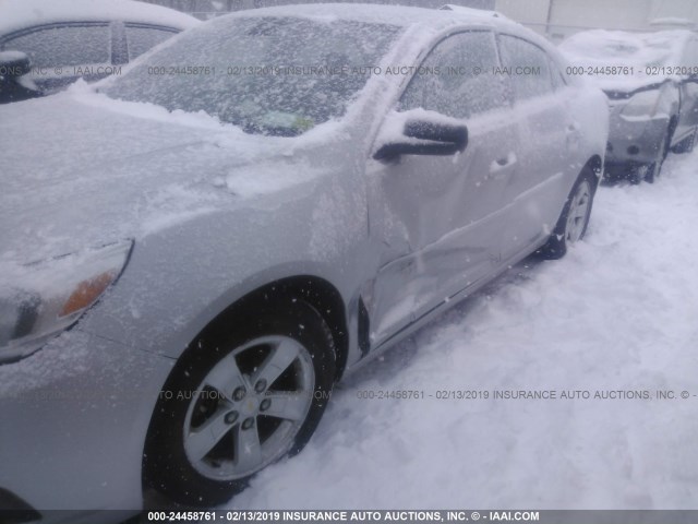 1G11B5SL9FF116072 - 2015 CHEVROLET MALIBU LS SILVER photo 6