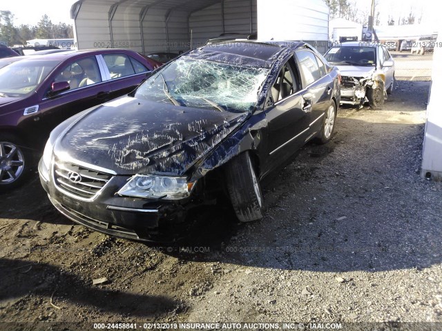 5NPEU46C89H562313 - 2009 HYUNDAI SONATA SE/LIMITED BLACK photo 2