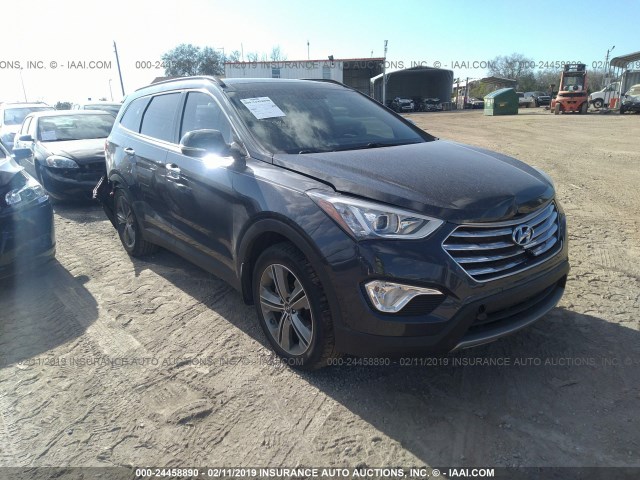 KM8SR4HF5FU117312 - 2015 HYUNDAI SANTA FE GLS/LIMITED BLACK photo 1