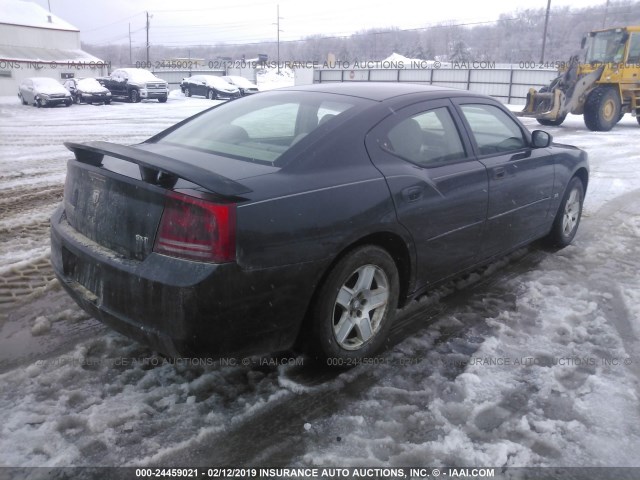 2B3KA43G26H530031 - 2006 DODGE CHARGER SE/SXT BLACK photo 4