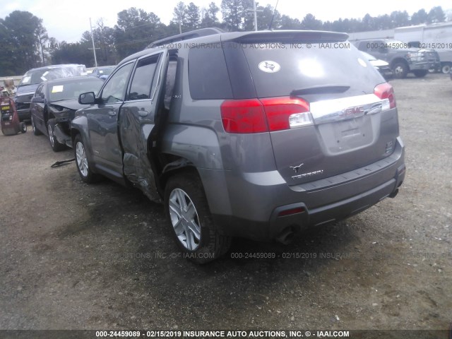 2GKFLSE56C6275325 - 2012 GMC TERRAIN SLE GRAY photo 3