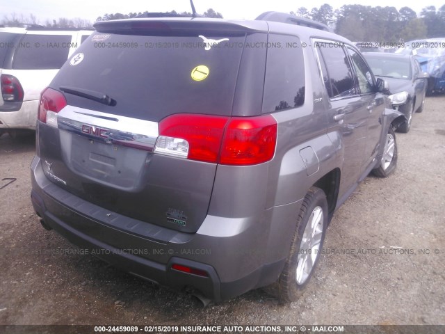 2GKFLSE56C6275325 - 2012 GMC TERRAIN SLE GRAY photo 4