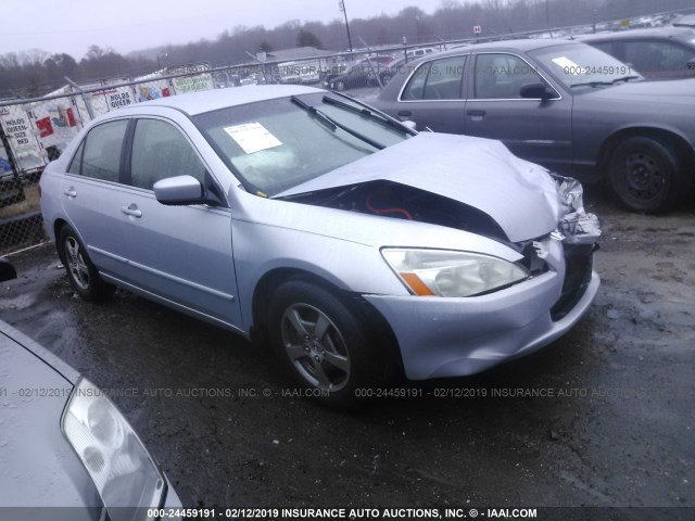 JHMCN36555C015195 - 2005 HONDA ACCORD HYBRID SILVER photo 1