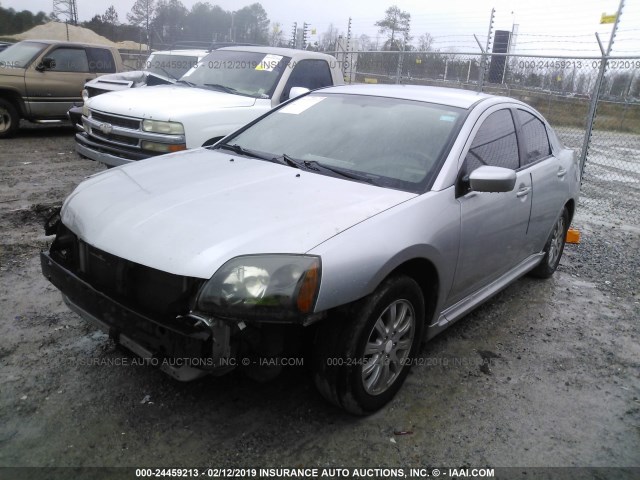 4A32B2FF3AE015782 - 2010 MITSUBISHI GALANT SILVER photo 2