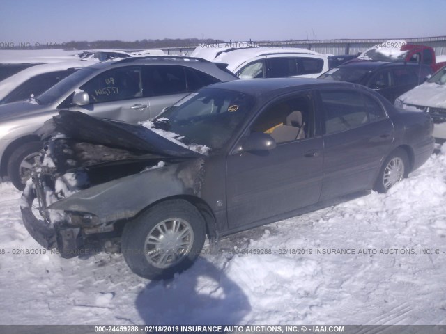 1G4HP54K92U269080 - 2002 BUICK LESABRE CUSTOM ფერფლისფერი ფოტო 2