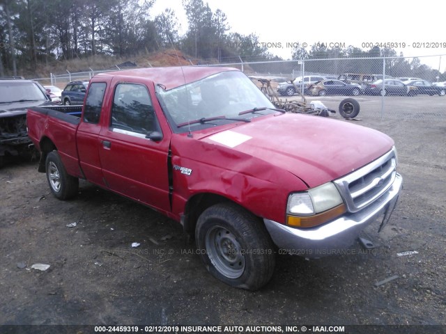 1FTYR14C9YPB93979 - 2000 FORD RANGER SUPER CAB RED photo 1