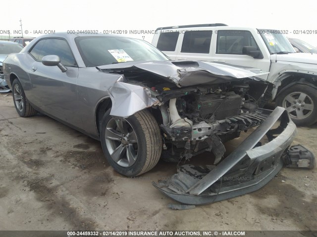 2C3CDZAG4FH717494 - 2015 DODGE CHALLENGER SXT SILVER photo 1