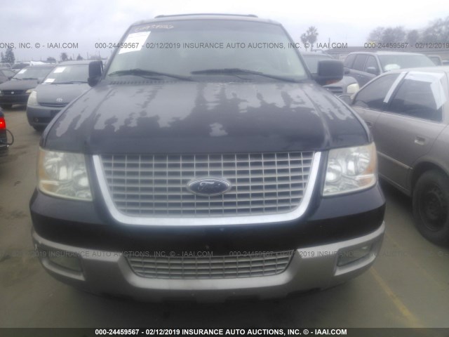 1FMFU17L83LA65035 - 2003 FORD EXPEDITION EDDIE BAUER BLACK photo 6