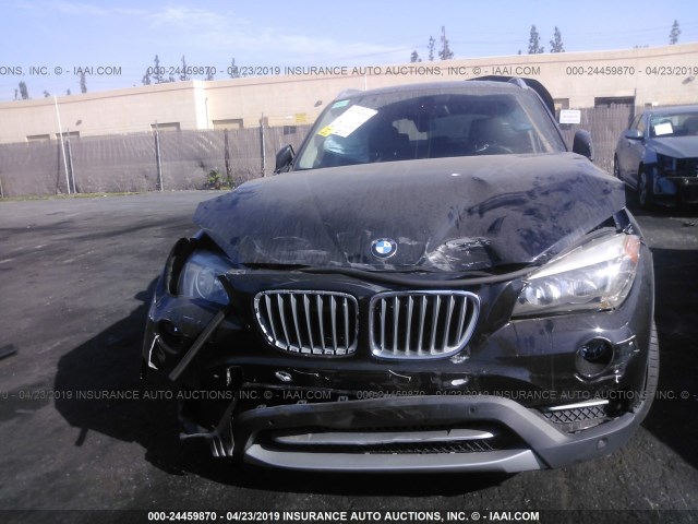 WBAVM1C52DVW44340 - 2013 BMW X1 SDRIVE28I BLACK photo 6