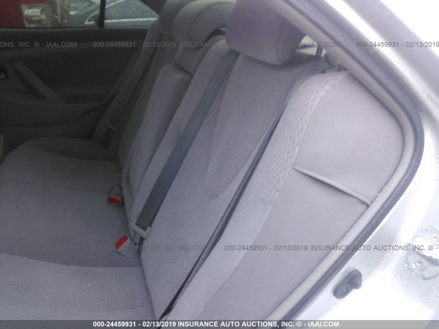 4T1BK3EK8BU621332 - 2011 TOYOTA CAMRY SE/LE/XLE 银色 照片 8