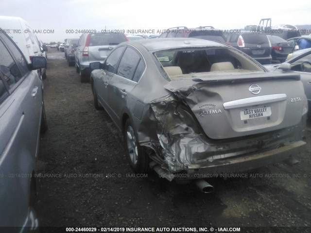 1N4AL21EX7N478012 - 2007 NISSAN ALTIMA 2.5/2.5S 金色 照片 3