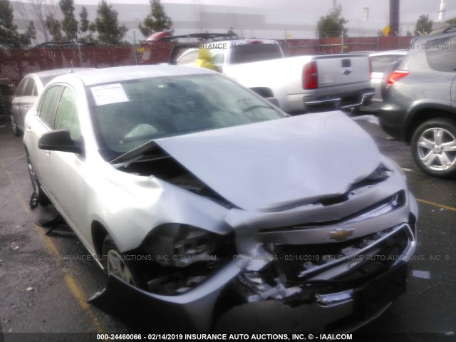 1G1ZB5EB5AF101034 - 2010 CHEVROLET MALIBU LS SILVER photo 1