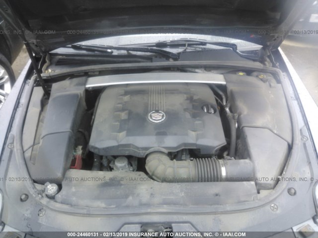 1G6DK5E38C0143443 - 2012 CADILLAC CTS PERFORMANCE COLLECTION Серый фото 10