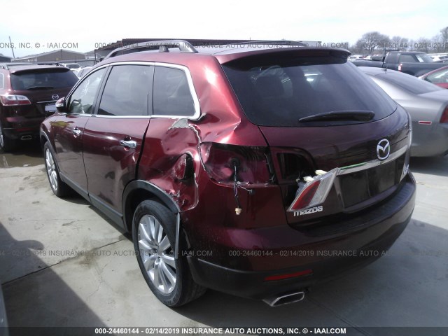 JM3TB28Y470106014 - 2007 MAZDA CX-9 RED photo 3