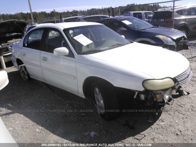 1G1NE52JX1M569693 - 2001 CHEVROLET MALIBU LS WHITE photo 1