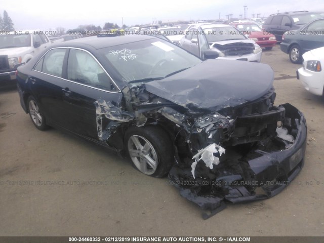 4T1BF1FK6EU363484 - 2014 TOYOTA CAMRY L/SE/LE/XLE 黑色 照片 1