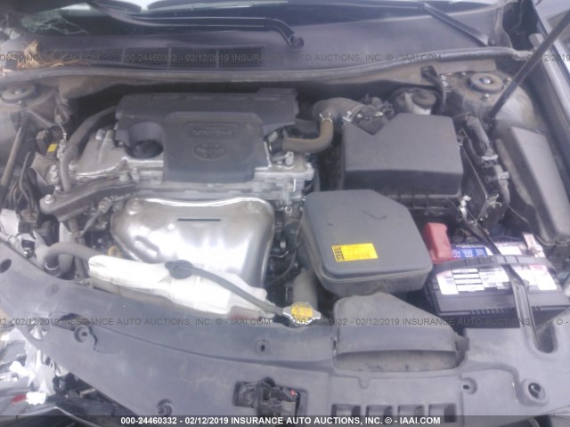 4T1BF1FK6EU363484 - 2014 TOYOTA CAMRY L/SE/LE/XLE 黑色 照片 10