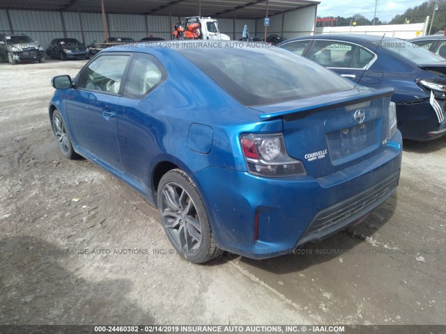 JTKJF5C72FJ002661 - 2015 TOYOTA SCION TC ლურჯი ფოტო 3