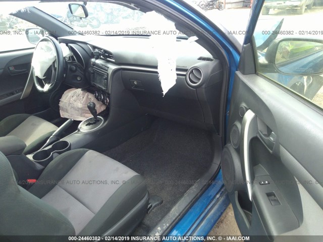 JTKJF5C72FJ002661 - 2015 TOYOTA SCION TC ლურჯი ფოტო 5