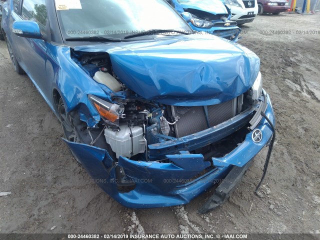 JTKJF5C72FJ002661 - 2015 TOYOTA SCION TC ლურჯი ფოტო 6