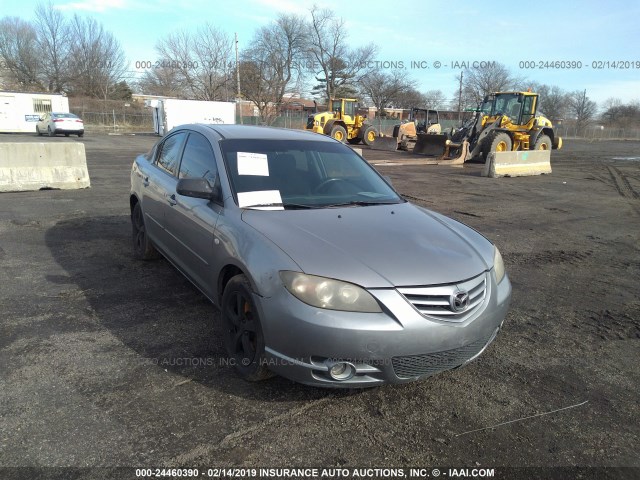 JM1BK123X51232820 - 2005 MAZDA 3 S GRAY photo 1