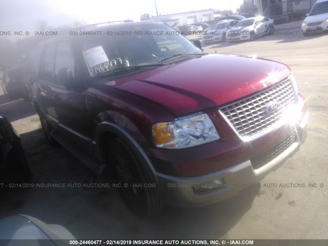 1FMPU18L54LA88714 - 2004 FORD EXPEDITION EDDIE BAUER BURGUNDY photo 1