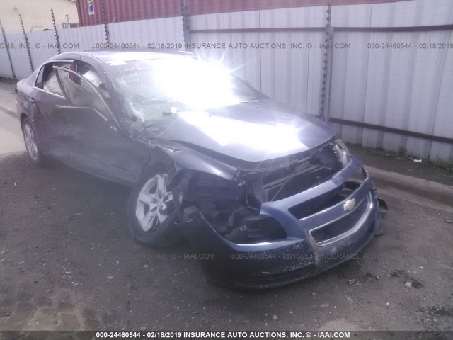 1G1ZA5EU4CF237341 - 2012 CHEVROLET MALIBU LS BLUE photo 1