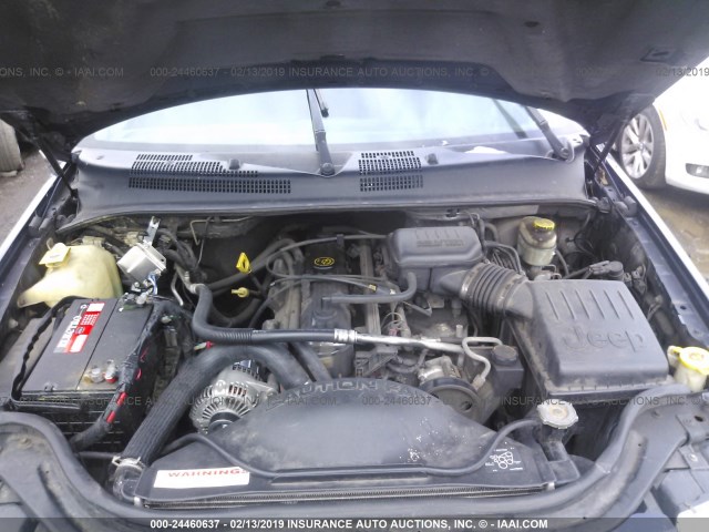 1J4GW48S54C328944 - 2004 JEEP GRAND CHEROKEE LAREDO/COLUMBIA/FREEDOM 蓝色 照片 10