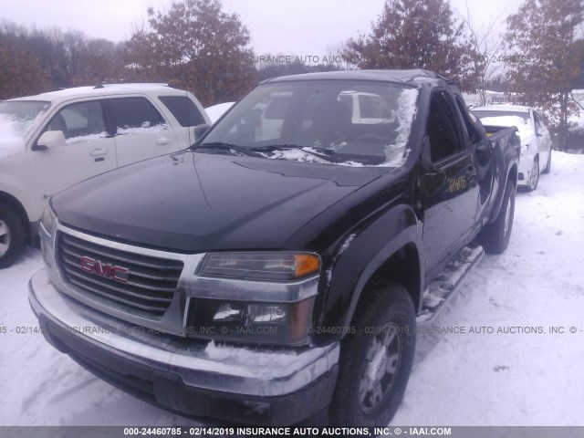 1GTDS19E678142901 - 2007 GMC CANYON BLACK photo 2