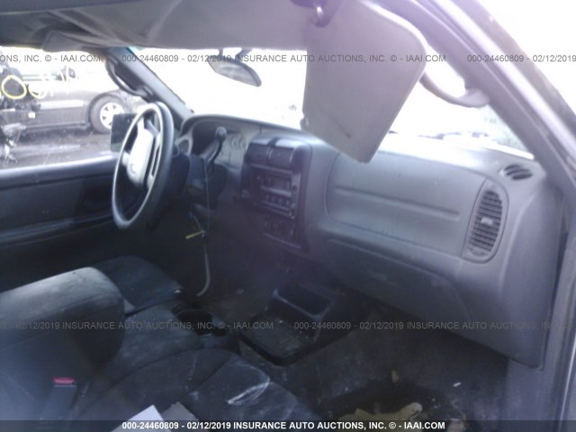 1FTYR10E39PA10312 - 2009 FORD RANGER WHITE photo 5