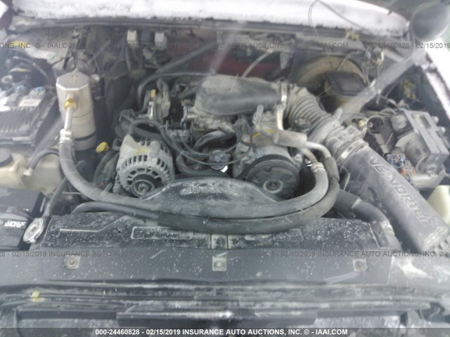 1GNDT13W2V2211881 - 1997 CHEVROLET BLAZER 红色 照片 10