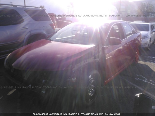4T1BF1FK5CU550499 - 2012 TOYOTA CAMRY SE/LE/XLE 红色 照片 2