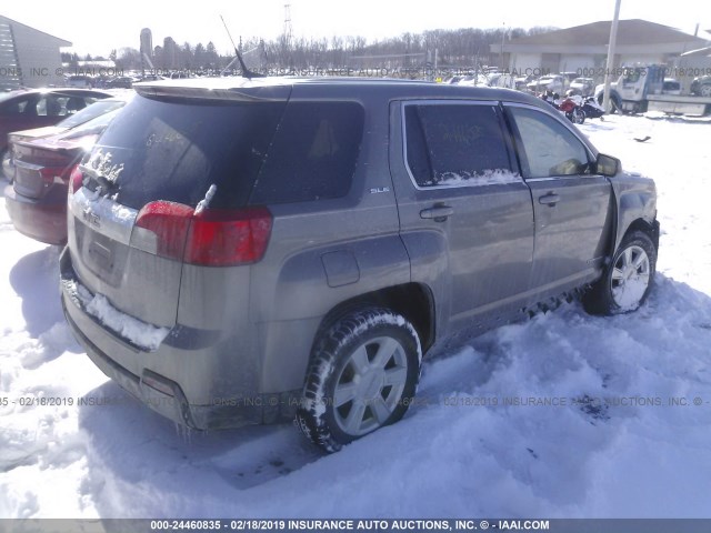 2CTALMEC1B6455007 - 2011 GMC TERRAIN SLE GRAY photo 4