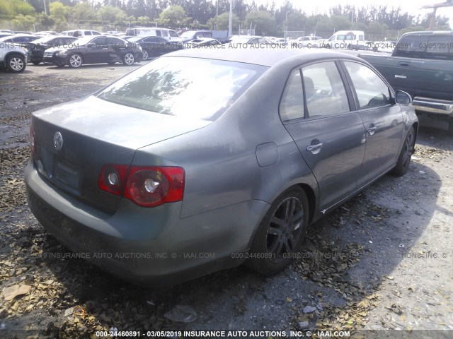 3VWPG71K16M630972 - 2006 VOLKSWAGEN JETTA VALUE GRAY photo 4