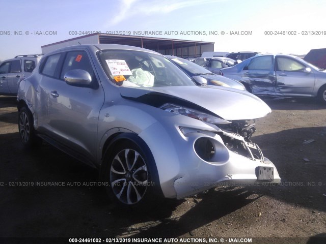 JN8AF5MRXCT108755 - 2012 NISSAN JUKE S/SV/SL SILVER photo 1