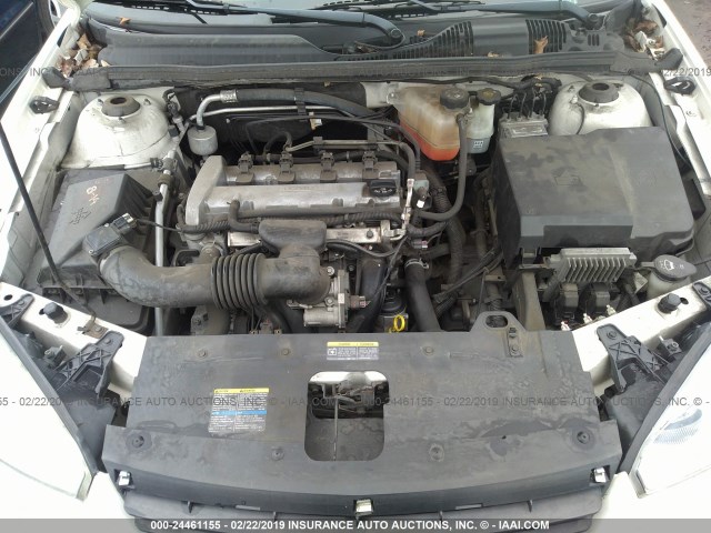 1G1ZS57FX7F265050 - 2007 CHEVROLET MALIBU LS WHITE photo 10