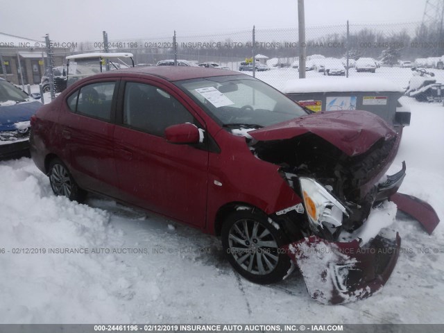 ML32F3FJ3JHF06908 - 2018 MITSUBISHI MIRAGE G4 ES Qırmızı foto 1