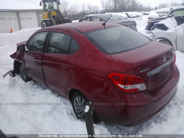 ML32F3FJ3JHF06908 - 2018 MITSUBISHI MIRAGE G4 ES Qırmızı foto 3