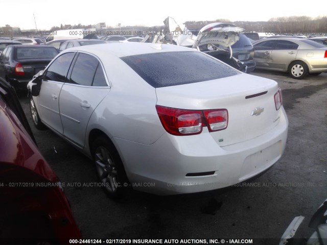 1G11C5SL6FU123893 - 2015 CHEVROLET MALIBU 1LT თეთრი ფოტო 3