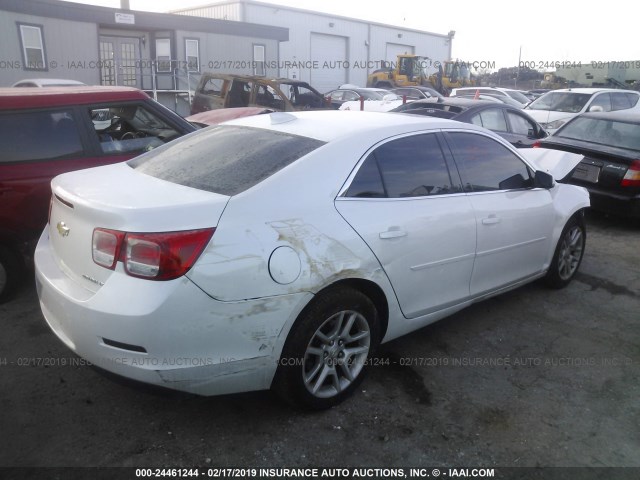 1G11C5SL6FU123893 - 2015 CHEVROLET MALIBU 1LT თეთრი ფოტო 4