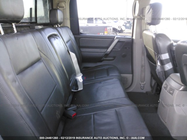 1N6AA07B84N539674 - 2004 NISSAN TITAN XE/SE/LE WHITE photo 8