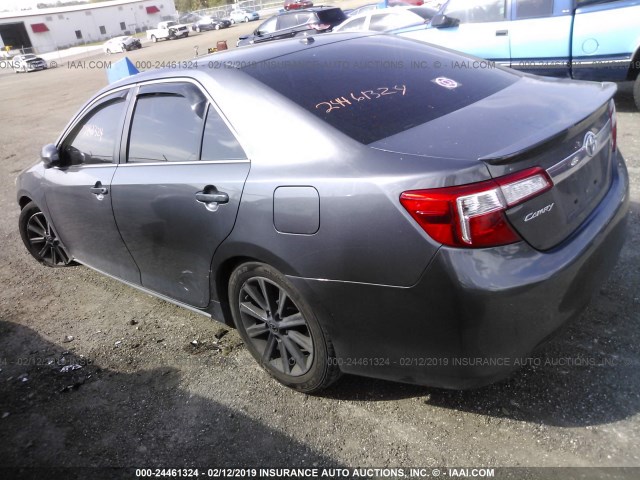 4T4BF1FK7ER389159 - 2014 TOYOTA CAMRY L/SE/LE/XLE 灰色 照片 3