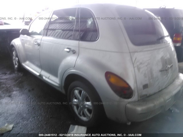 3C8FY68B23T506916 - 2003 CHRYSLER PT CRUISER LIMITED SILVER photo 3